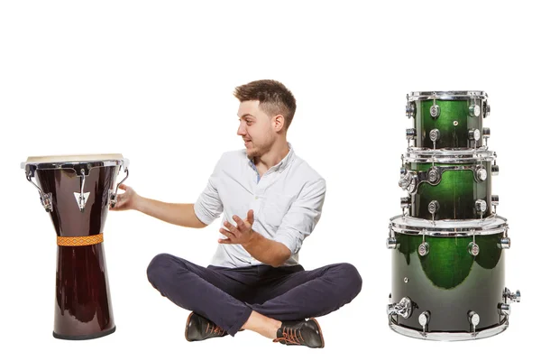 Kiezen voor djembe — Stockfoto