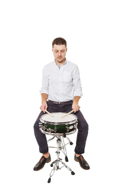 Poprawny gry na perkusji — Zdjęcie stockowe