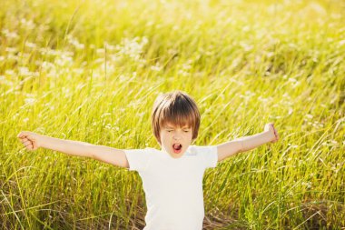 Doğa çocuğu uyanma