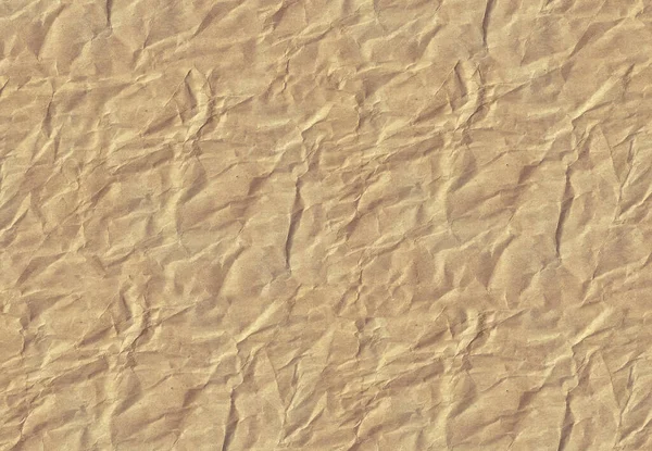 Buruşmuş Karton Kağıt Doku Soyut Kraft Kalıplı Kağıt Stok Resim