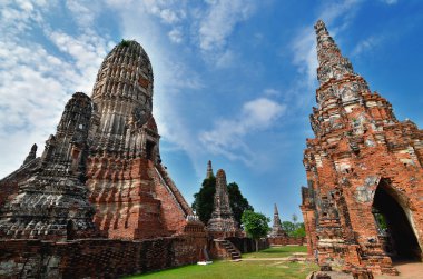 Ayutthaya Historical Park tapınakta Chaiwattanaram