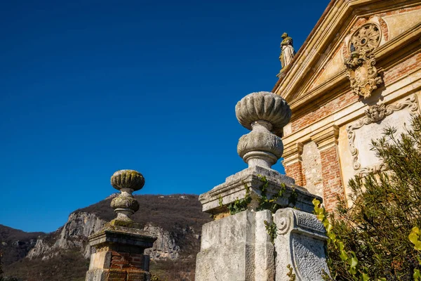 Longare Capilla San Teobaldo 1726 Villa Palladiana Scaroni Médicos Tres —  Fotos de Stock