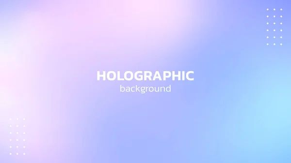 Fundo holográfico. Gradiente de holograma em cores pastel. Gráficos Vetores