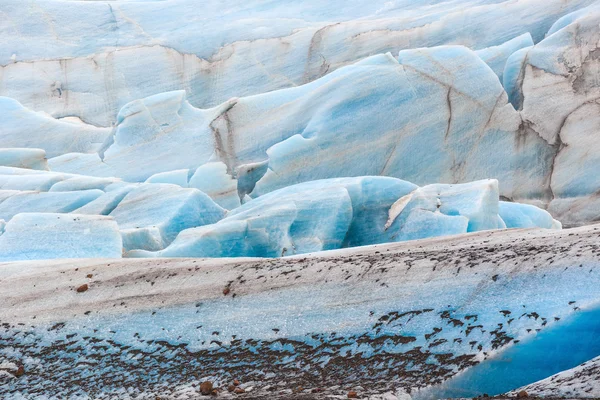 Το μπλε πάγο στον παγετώνα Skaftafellsjokull στην Ισλανδία — Φωτογραφία Αρχείου