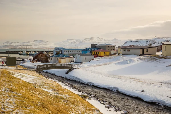 Olafsvik město Islandu — Stock fotografie