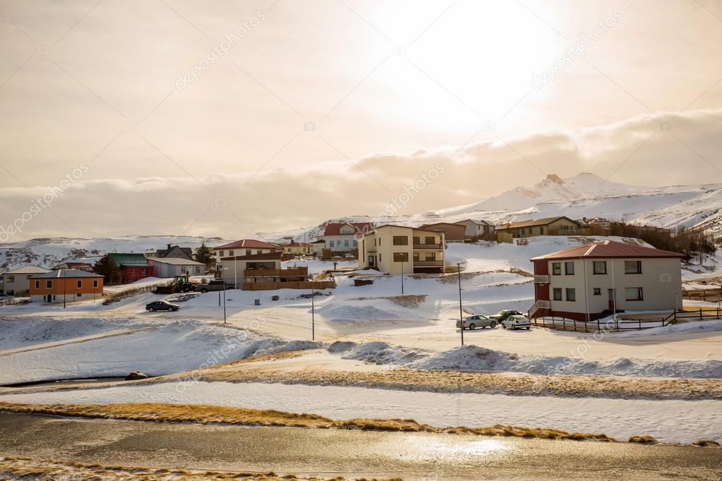 Olafsvik city in Iceland