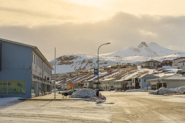 Ólafsvík miasta w Islandii — Zdjęcie stockowe