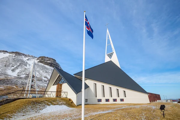 Olafsvik Chiesa Islanda — Foto Stock