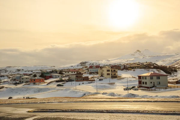 Olafsvik città in Islanda — Foto Stock