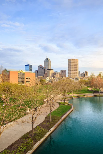 Canal Central de Indiana — Foto de Stock