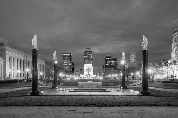 Downtown Indianapolis skyline — Stock Fotó