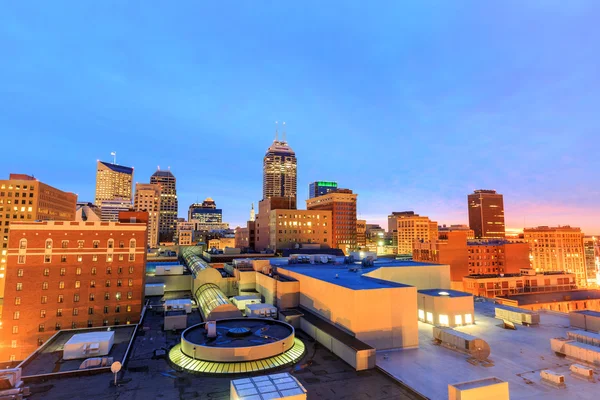 Downtown Indianapolis skyline — Stockfoto