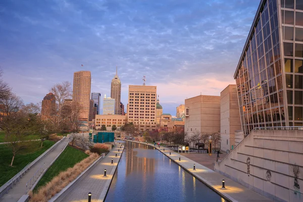 Downtown Indianapolis skyline — Stock Fotó