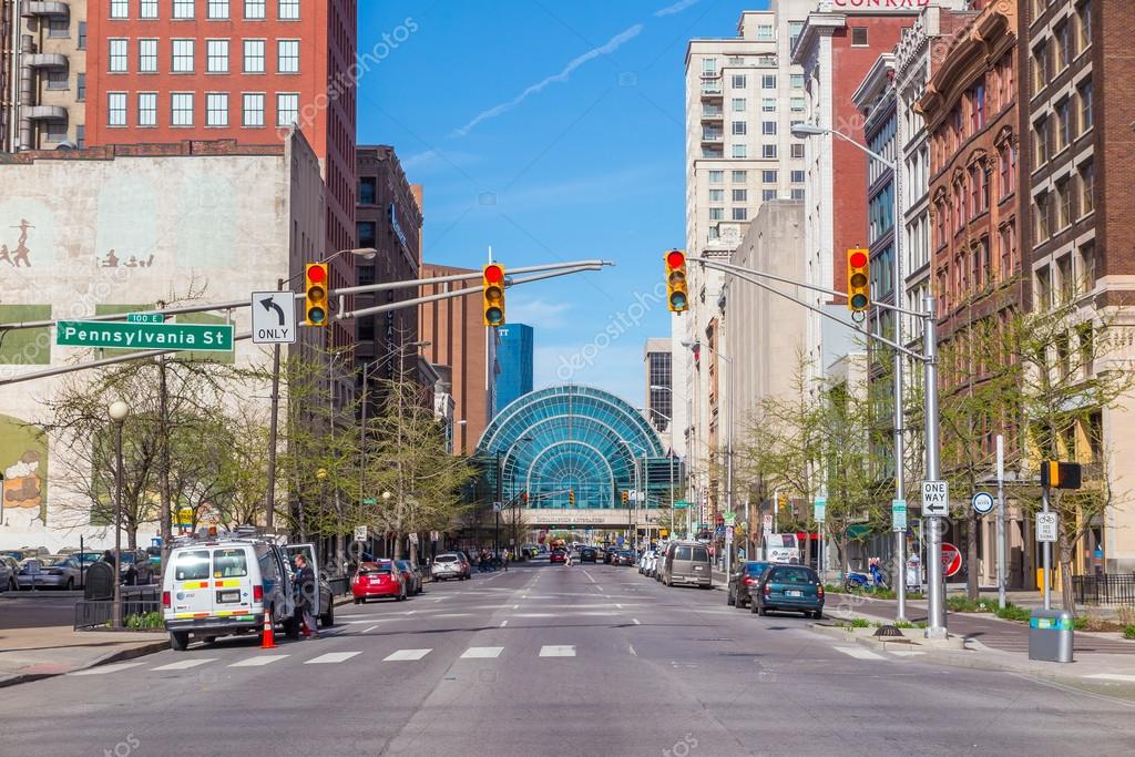 Downtown Indianapolis USA Stock Editorial Photo © f11photo 101255476