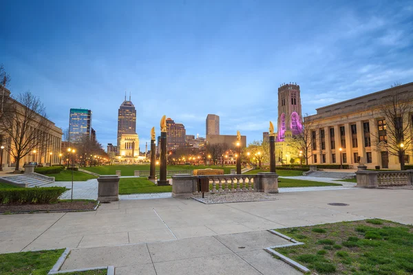 Downtown Indianapolis skyline — Stockfoto