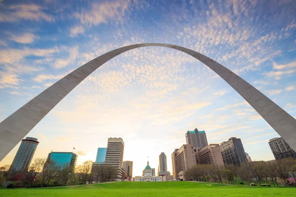 Città di St. Louis skyline — Foto Stock