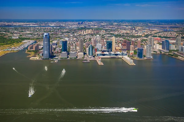 Aerial veiw of Jersey City — Stock Photo, Image
