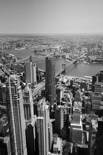 Воздушный свод в центре Манхэттона — стоковое фото