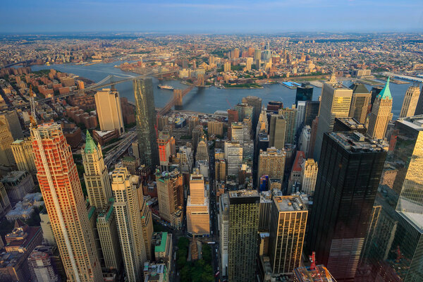 Воздушный свод в центре Манхэттона
