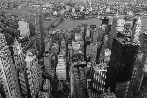 Veiw aerea del centro di Manhattan — Foto Stock