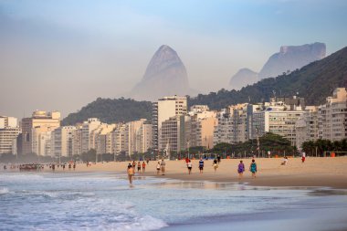 CopacabanaPlajı rio de janeiro görünümünü