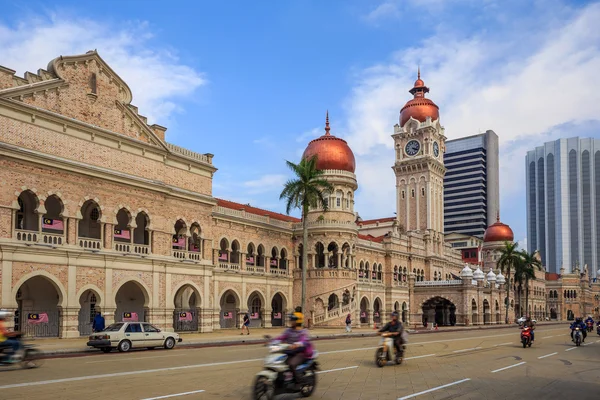 Merdeka Square in het centrum van Kuala Lumpur — Stockfoto