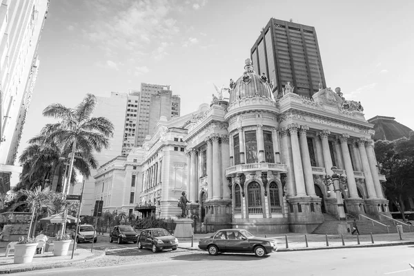 The Municipal Theatre in Rio de Janeiro — Stock Photo, Image