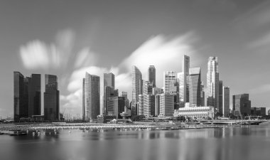 Singapur skyline binalarda