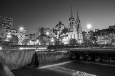 Se Cathedral şehir Sao Paulo Brezilya