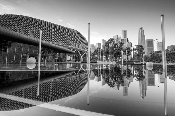 Esplanade teatros en la bahía — Foto de Stock