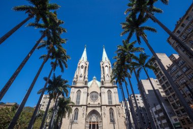 Se Cathedral şehir Sao Paulo