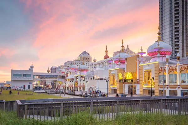 Casinos in Atlantic City, New Jersey. — Stock Photo, Image