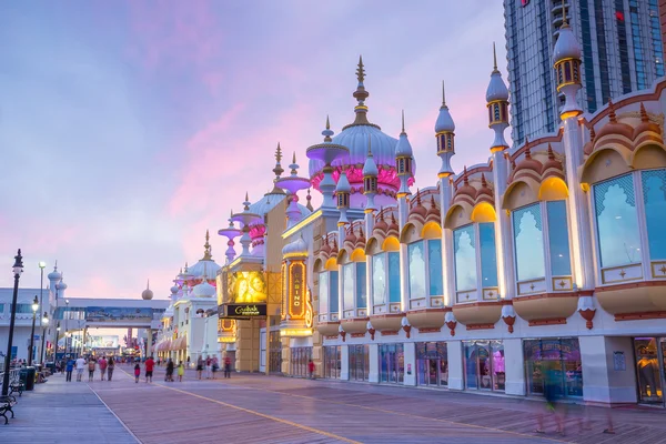 Casinos in Atlantic City, New Jersey. — Stock Photo, Image