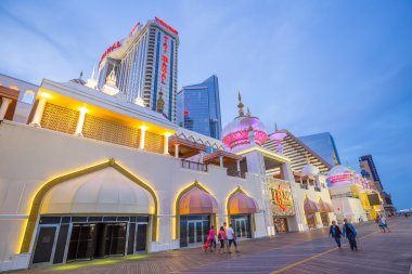 Casinolar Atlantic City, New Jersey.