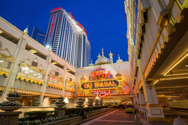 Casinos in Atlantic City, New Jersey. — Stock Photo, Image