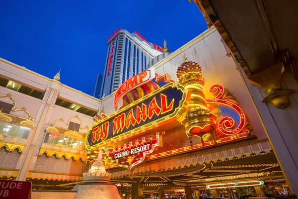 Casinos in Atlantic City, New Jersey. — Stock Photo, Image