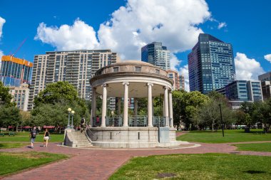 Boston Common gece Boston MA