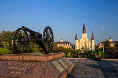 Fransız çeyrek, New Orleans, Louisian St. Louis Katedrali