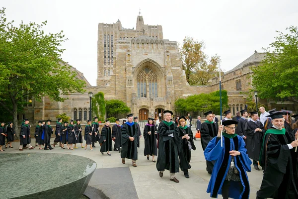 Yale University graduation ceremonies — Stock Photo, Image