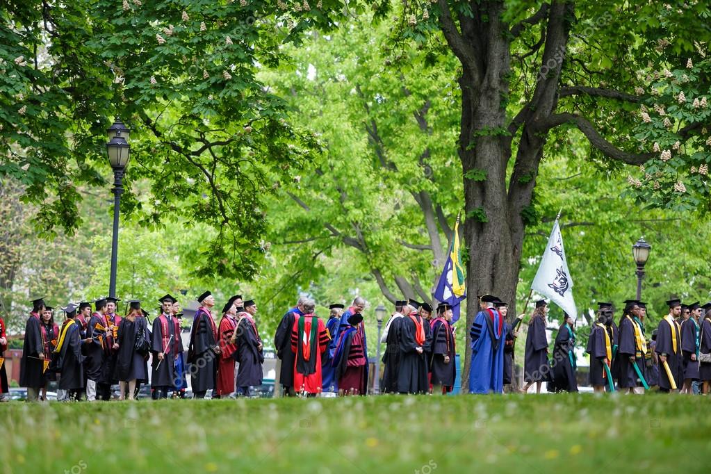 Yale University graduation ceremonies Stock Editorial Photo