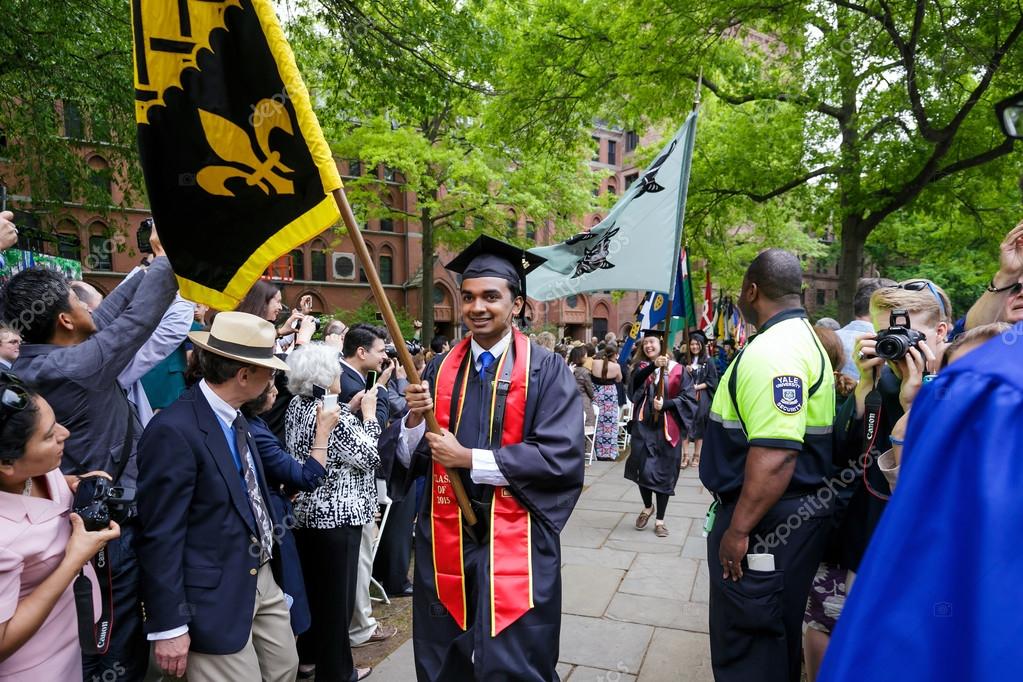 Yale University graduation ceremonies Stock Editorial Photo