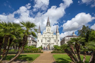 New Orleans, Louisiana 'daki Saint Louis Katedrali.