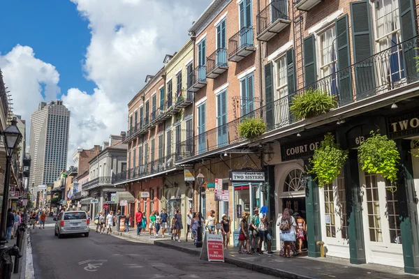 O Bairro Francês em Nova Orleães — Fotografia de Stock