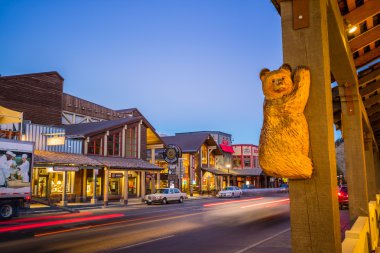 Wyoming ABD şehir Jackson Hole