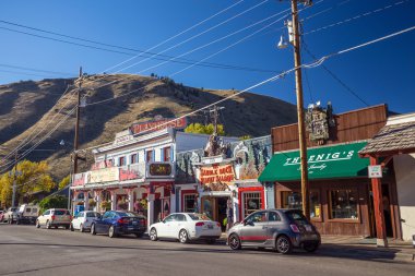 Wyoming ABD şehir Jackson Hole