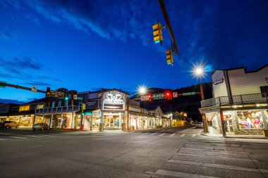 Wyoming ABD şehir Jackson Hole