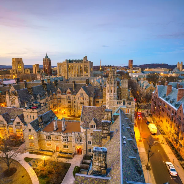 Edificio histórico y campus universitario de Yale —  Fotos de Stock