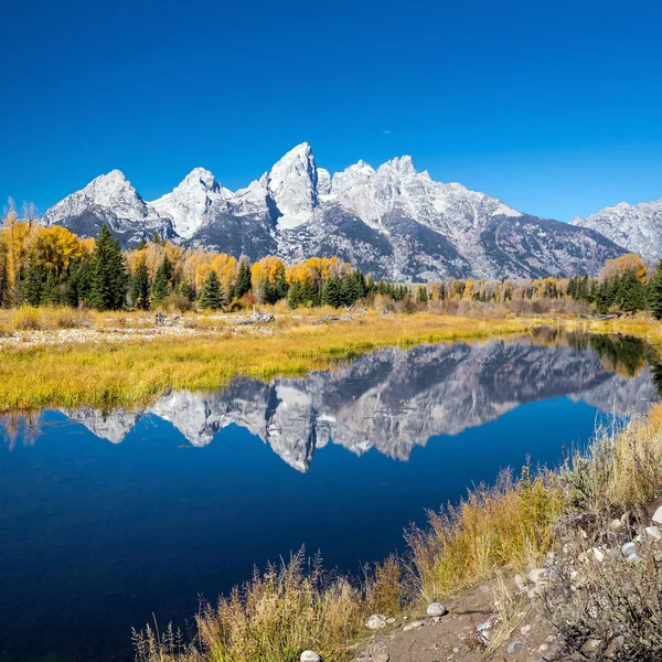 Εθνικό Πάρκο Grand Teton το φθινόπωρο — Φωτογραφία Αρχείου