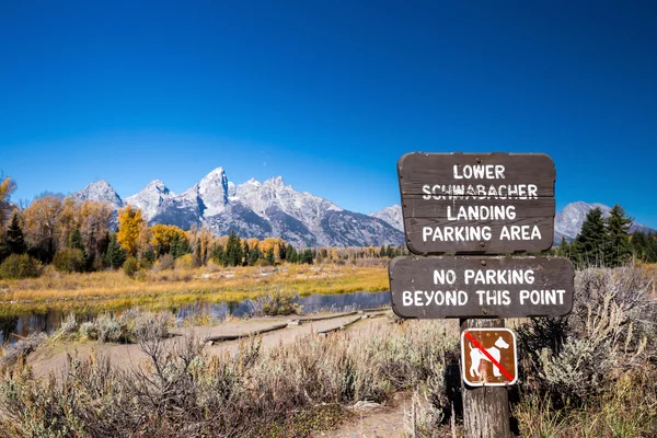 Parque Nacional Grand Teton en otoño — Foto de Stock