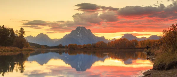 Parque Nacional Grand Teton en otoño — Foto de Stock